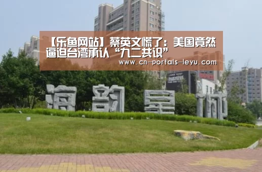 【乐鱼网站】蔡英文慌了:美国竟然逼迫台湾承认“九二共识”(图4) 乐鱼体育
